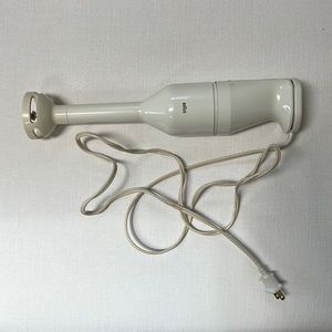 Braun Handheld Immersion Stick Blender Mixer 120V Off White